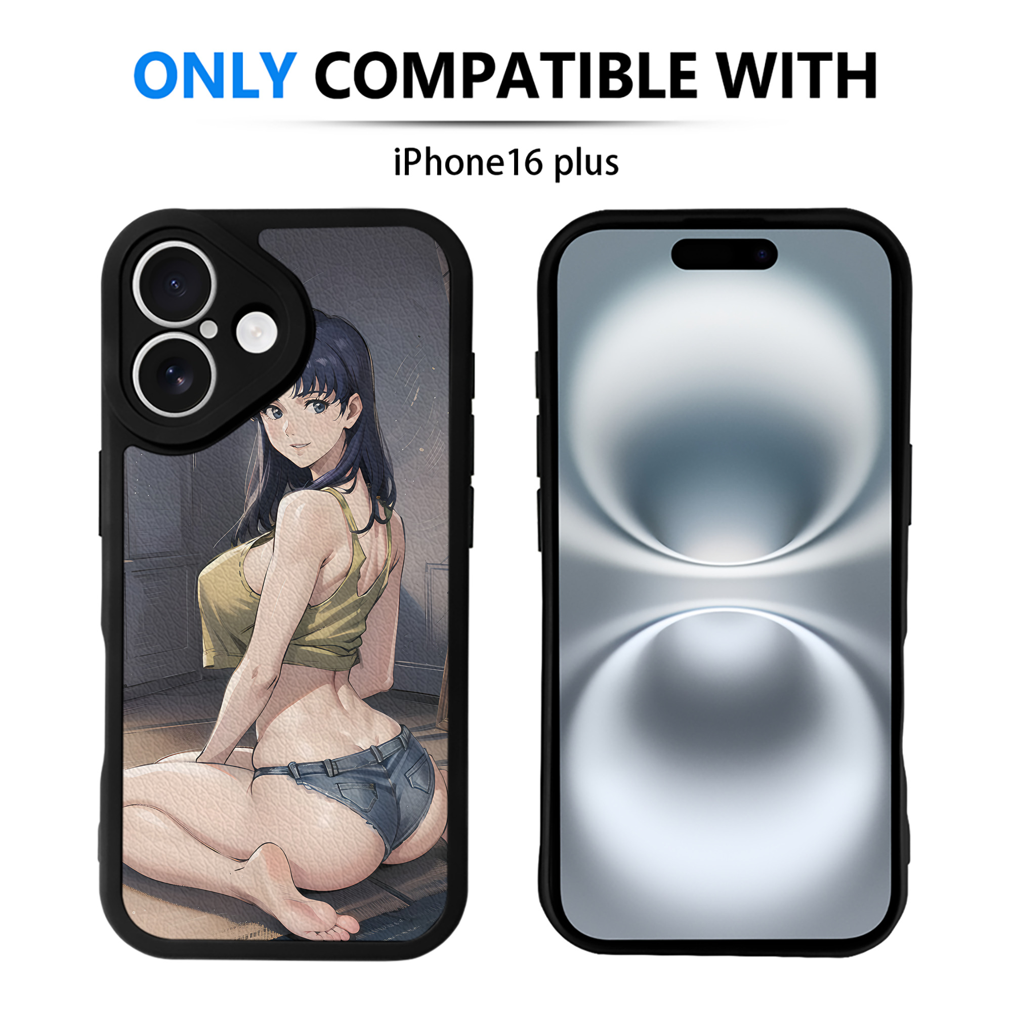 （画像用） EVA 新世紀エヴァンゲリオン 【iPhone 16シリーズ対応】シリコンスマホケース（レザー調） 材質：シリコン